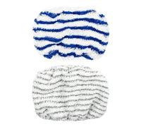 4 Pièces Applicable à Rowenta Clean And Steam Accessoires pour Rowenta Clean & Steam ZR005801/RY7/RY8, Accessoires Pour Steam Machines, Steam Cleaner Accessories, Tampons Lavable en Microfibre