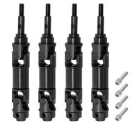 4 pièces Arbre d'entraînement CVD Avant arrière 85mm en Acier trempé recouvert de Nickel for 1/16 for TR-axxas Mini Slash 4X4 Mini XRT RC Kit de Mise à Niveau(HL00045-2)