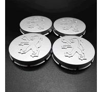 4 Pièces Auto Cache Moyeux pour Peugeot 205 GTI 1.9 Roue Centrale Couvercle Moyeu Central JanteCouvre Centre Capuchons Roues Enjoliveurs