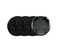 4 pièces Auto Cache Moyeux, pour Toyota GR Corolla Yaris Aygo Prius RAV4 Crown CHR Camry Auris Cache de Roue Centrale ABS Jantes Enjoliveurs Antirouille PoussièRe Accessoires,57mm Black