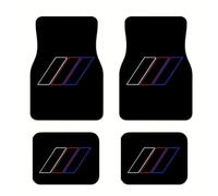 4 Pièces Auto Tapis de Sol pour Honda Prelude VI BF1 2025+ | Protection Intérieure Set Voiture Protection Sol Moquette Plancher Accessoires