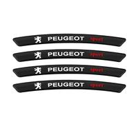 4 Pièces Autocollant pour Jantes de Voitures pour Peugeot 2008-e II Electric Year from 2019, Autocollants pour Roues Stickers Jantes Voiture Emblem Roue Autocollant