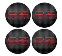 4 Pièces Autocollants Cache Moyeux pour OZ Racing 56mm,Décoratio Stickers Enjoliveurs Capuchons Caps Accessoires,F