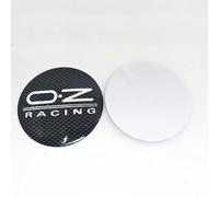 4 Pièces Autocollants Cache Moyeux pour OZ Racing 65mm, Décoratio Stickers Enjoliveurs Capuchons Caps Accessoires,D