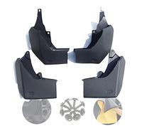 4 Pièces Avant Arrière Bavette Voiture Garde Boue Protection Compatible pour Land Rover Discovery 4 2009-2019, Pare-éclaboussures Caoutchouc Garde-Boue Décorative Accessoire avec Vis