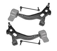 4 Pièces Avant Inférieur Lh Rh Bras De Commande Lien Barre Stabilisatrice Pour Ford Pour Taurus Pour Flex 2013 2014 2015 2016 2017-2019 Bras De Roue