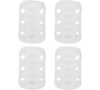4 Pieces Baby Bottle Cover Silicone Baby Bottle Sleeve Nursery Bottle Sleeve Silicone Bottle Sleeve Insulation Milk Bottle Cap
