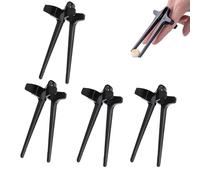 4 Pièces Baguettes De Doigt Joueurs, Collation Pinces, Baguettes à Frites, Mains Libres Pas De Mains Snack Clip, Pinces Réutilisables Alimentaires En Plastique Pour Gamer Et Débutants Enfants