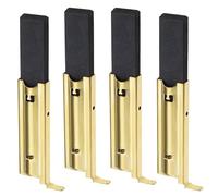 4 Pièces Balais de Charbon L94MF7,Brosse pour Machine à Laver Brosses à Charbon,Utile Machine À Laver Moteur,Remplacement d'inserts de Moteur Lave Linge,5x12.5x32mm