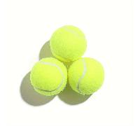 4 pièces, Balle d'entraînement de tennis pour débutants, haute élasticité et résistance à l'usure, balle de massage pour animaux de compagnie 3 pièces,4 pièces,2 pièces,1 pc,6 piècesCaoutchouc