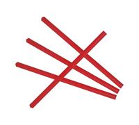 4 Pièces Bande de Protection Plastique Rouge pour Massicot de Bureau | Installation Facile, Ajustement Précis, Amortissement Fiable Réduisant les Vibrations Pendant la Découpe du Papier