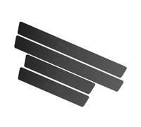 4 pièces Bande Seuil De Porte Voiture pour Mazda CX-5 2 (II) KF I 2017-2024, Avant Arrière Portes Bord Protection Autocollant Anti-Rayures Trim Accessoires,H/Black