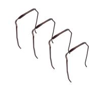 4 Pièces Bandeau de Lunettes Carré, Têtes Carrés pour Lunettes de Soleil, Bandeaux de Cheveux Invisibles Bandeau Carré, Bandeau de Style Lunettes, Convient aux Femmes aux Cheveux Épais