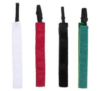 4 Pièces Bandeau de Sport Élastique Antidérapant | Tissu Peluche et Corde Élastique, Simple et Généreux, pour Exercices et Sports, Maintien des Cheveux