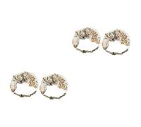 4 Pièces Bandeau embroidery hair band hair charms toppers bandanas cerceau de cheveux de broderie cerceau de cheveux femme bandana femme x décoratifs Coiffe FRCOLOR