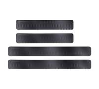 4 Pièces Bandes Seuil de Porte Automobile en Fibre de Carbone pour BMW X2 (U10) 2023-, Autocollants Protection Seuil Porte Barres Seuil Porte