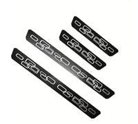 4 Pièces Bandes Seuil Porte Voiture Acier Inoxydable pour Citroen C5 aircross 2019 2020 2021, Bande Décorative Anti Usure, Bandes Protection Pédale Bienvenue,Carbon Fiber