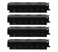 4 pièces Barbecue Plaque chauffante en Acier Inoxydable Gril Robuste Plaque chauffante Bouclier Thermique pièces de Rechange Barbecue Gril à gaz pièces de Rechange pour Charbroil Grillware Grill