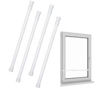 4 pièces Barre de sécurité pour fenêtre 40-70cm Barre de sécurité réglable pour porte coulissante Window Security Bar pour fenêtre à l'épreuve des enfants