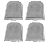 4 Pièces Base de Fixation du Rétroviseur en Fer | Support Compact, Réglage D’angle Facile, Compatibilité, pour Remplacement D’un Montage Endommagé ou Repositionnement