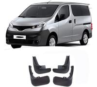 4 Pièces Bavettes Garde-Boue de Voiture Kit Avant Arrière Bavettes pour Nissan NV200 MPV 2009-2019, Anti-éclaboussures Pas Besoin de Percer