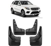 4 Pièces Bavettes Garde-Boue de Voiture pour Benz GLE with Pedal 2015-2019, Car Avant Arrière Anti Éclaboussures Étanche Garde-Boue, Accessoires