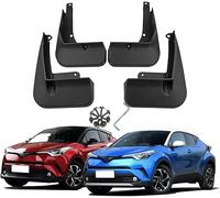 4 Pièces Bavettes Garde Boue de Voiture pour T-oyota CHR IZOA 2017-2023, Pare-éclaboussures Avant Arrière Protection Carrosserie Accessoires