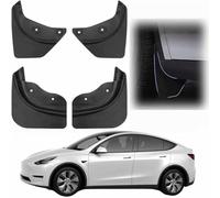 4 Pièces Bavettes Garde-Boue pour Tesla Model Y 2020-2025, Anti-éclaboussures Projections Protection Intégrale Montage Facile