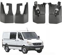 4 PièCes Bavettes Garde Boue Voiture pour Mercedes Sprinter W906 Crafter 2006-2017,Pare éClaboussures Mud Flaps Kit,Avant Arrière Roue Garde Boue Protection Pièces