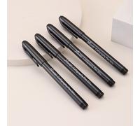4 pièces Beau Pinceau De Calligraphie Stylo Set Avec Design Fleur , Parfait Pour Art Et Calligraphie Amoureux Taille UniquePolypropylène