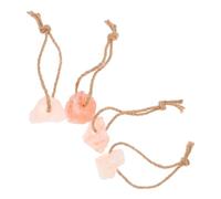 4 Pièces Bloc de Sel Himalaya Rose Pierre de pour Chevaux et Cerfs
