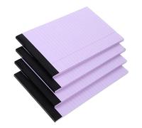 4 Pièces Bloc-notes Juridiques pour Notes Rapides, Papier Pourtraveler, | Détachable sans Résidu, Encre Nette, Motif Soigné, pour Planning Quotidien, École, Bureau