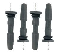 4 Pièces Bobine d'allumage Bottes avec ressort pour Po-lo G-olf VI VII -etta IV UP L-oad up B-eetle A1 A3 A4 A5 Q2 Q3 A-ltea L-eon I-biza IV T-oledo IV F-abia III O-ctavia III R-apid Y-eti 2012-