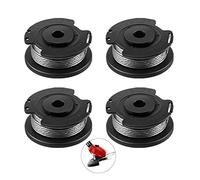4 Pièces Bobine de Fil de Rechange Tondeuse à Gazon en Nylon Bobine Rechange pour Coupe Bordure Bobines de Fil de Rechange pour Débroussailleuse Bosch EasyGrassCut Compatible avec ART 23SL et ART 26SL