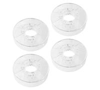 4 Pièces Bobine de Filament 3d Réutilisable, Ps pour Impression | Support de Montage pour Filaments 3d, Rangement Anti-emmêlement, Assemblage Rapide, Usage Atelier Maison