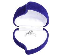 4 Pièces Boîte À Bague En Velours, Boîte D'emballage De Bague Romantique Boîte De Bague, Ecrin Bague Forme De Coeur, Boîte À Bijoux Rangement, Coffret Cadeau À Bague Pour Mariage Fianailles Cérémonie