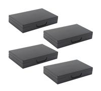 4 Pièces Boîte à Fards à Paupières 3 1 Compartiments Mini Vide | Ps, Design à Compartiments, Facile à Transporter, Usage Personnel et Professionnel, Style Fashion