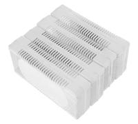 4 Pièces Boîte de Désodorisant Frigo, Charbon Actif Blanc Compact