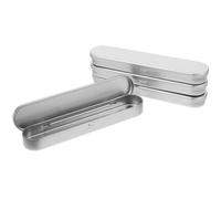 4 Pièces Boîte de Rangement Beauté, Couvercle à Charnière | Accès Rapide, Protection du Contenu, pour Rouges à Lèvres, Usage Maison ou Tiroir