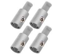 4 Pièces Bornes D’amplificateur de Voiture en Alliage D’Aluminium | Connexion Audio Auto, Installation Rapide, Transmission Stable à Fort Courant, pour Batterie et Câbles Haut-parleur