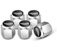 4 Pieces Bouchon de Valve Pneu pour Aston Martin DB11 DBX DBS DB9 V8-Vantage, avec Joint Caoutchouc éTanche Air Poussière Résistant Corrosion Protection Accessoire,B