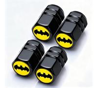 4 Pièces Bouchon de Valve Voiture pour Opel Mokka e Mokka X dal 2012-2020, Capuchons Valve Couvercles de Tige Bouchon de Valves Pneu avec Joint D'étanchéité,Yellow