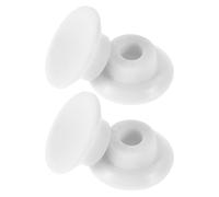 4 Pièces Bouchon D'étanchéité Rond en Caoutchouc | Diamètre Extérieur 1,5cm, Remplacement Facile, Usage la Cuisine ou Garage, pour Techniciens et Bailleurs