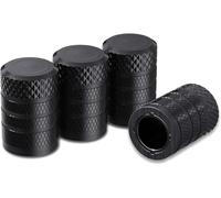 4 Pieces Bouchon Valve Pneu Voiture en Aluminium pour Chevrolet Tracker 1989-2025, Bouchons de Valve de Pneu avec Joint, résistant à la Corrosion