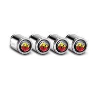 4 Pièces Bouchon Valve Pneu Voiture pour Abarth 500 500L 500X Bravo 2022, Bouchons Anti-poussière de Pneu de Voiture Couvre-Valve Voitures,D