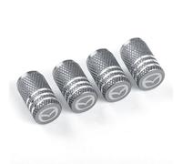 4 Pièces Bouchon Valve Pneu Voiture pour Mazda 2 III Sedan(DL) 2019-2022, Bouchon Pneu Voiture Bouchons de Valves pour Auto Capuchons Valve,Grey