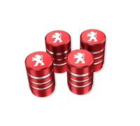 4 Pièces Bouchon Valve Pneu Voiture pour Peugeot rc SW rcline rc-Line 206 307 407 1007 4007, Bouchons Anti-poussière de Pneu de Voiture Couvre-Valve Voitures,G