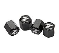 4 pièces bouchons anti-poussière de Valve de pneu de voiture pour Nissan Z 350Z 370Z Pathfinder Leaf Murano Tiida Almera Sunny Bluebird Automobile Alliage pneu hexagonal bouchon anti-poussière