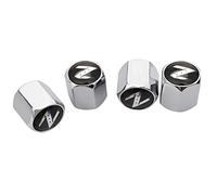 4 pièces bouchons anti-poussière de Valve de pneu de voiture pour Nissan Z 350Z 370Z Pathfinder Leaf Murano Tiida Almera Sunny Bluebird Automobile Alliage pneu hexagonal bouchon anti-poussière