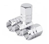 4 Pièces Bouchons de Valve de Pneu Alliage pour Citroen C1 C2 C3 Grand C4 Picasso C4L VTS C-Elysee DS C6, Capuchon de Valve avec Joint Caoutchouc Anti-Fuite, Anti-Poussière, Accessoires Auto